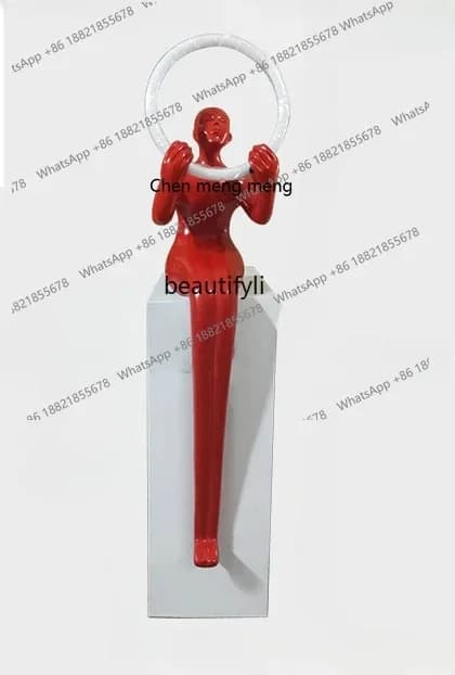 cc182l Creative Human-Shaped Art Sculpture Home Beauty Shop Club Large Figure Decoration Living Room Hallway Decoration