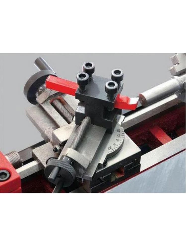Mini Rotatable Lathe Tool Holder Accessories Multi-functional 30 Degree S/N:10154 for SIEG C0 Home Use and Teaching