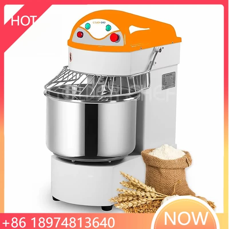3KG-100KG Kneader Pizza Dough Bakery Flour Mixer Machine Spiral Dough Mixer Bread Dough Mixer