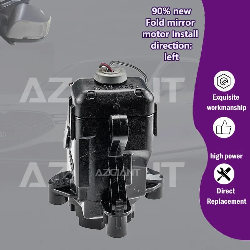 AZGIANT Car Exterior side folding Mirrors right left motor module For Mazda CX-60/CX-5 MK2/MX-5/Roadster/CX-8 car parts