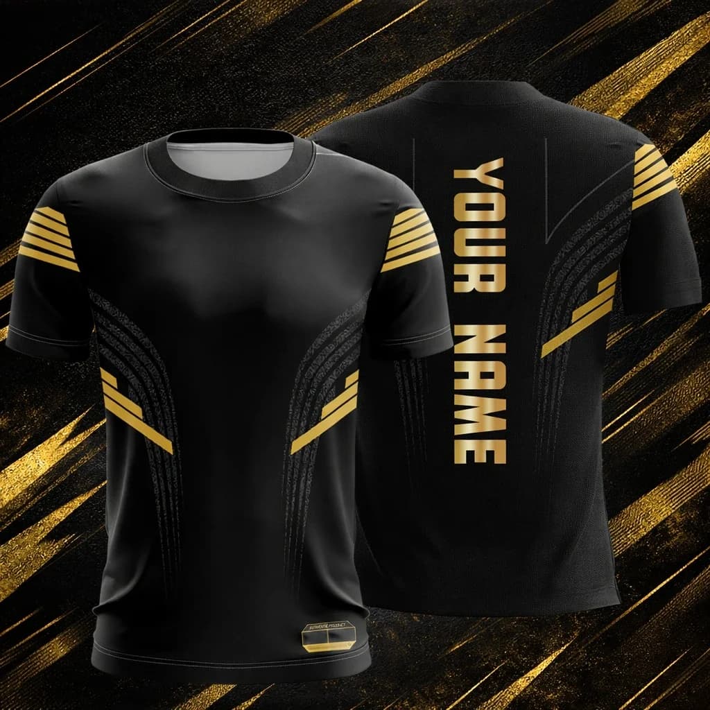 2026 New Custom Name T-Shirt A Favorite Among Boxing Fans | Round Neck Short Sleeve Casual Sports-Style Men's T-Shirt