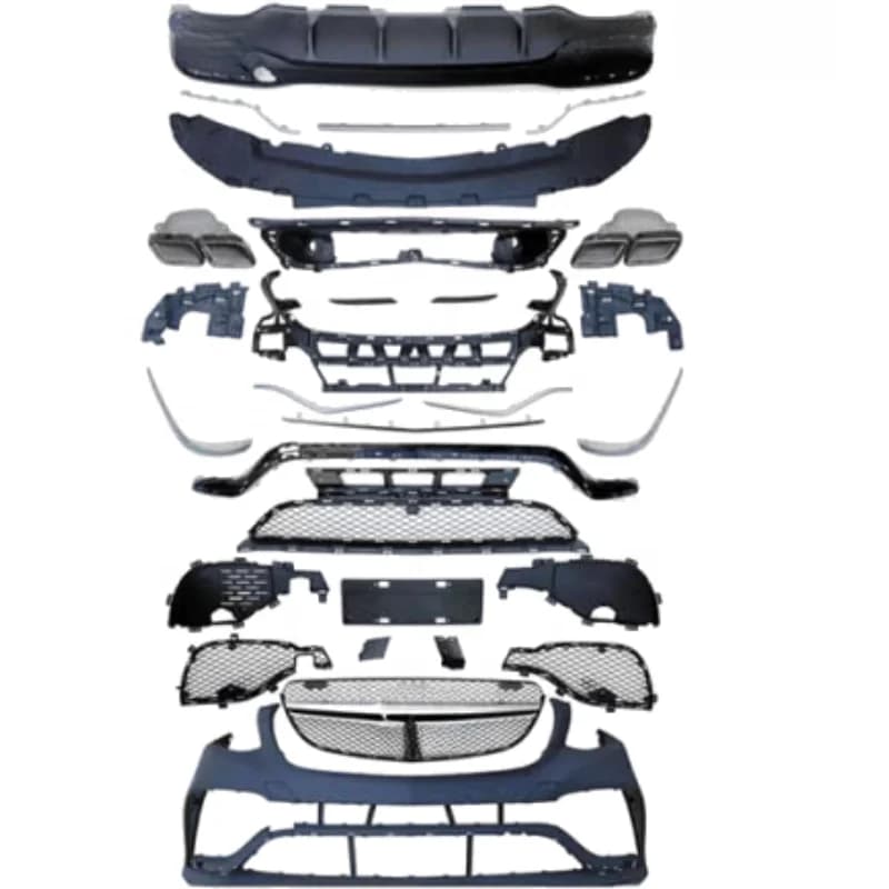 High Quality GLE Style Conversion Body Kit For ML Class W166 2012-2015 Upgrade To GLE W166 2015-2018 Exterior Parts