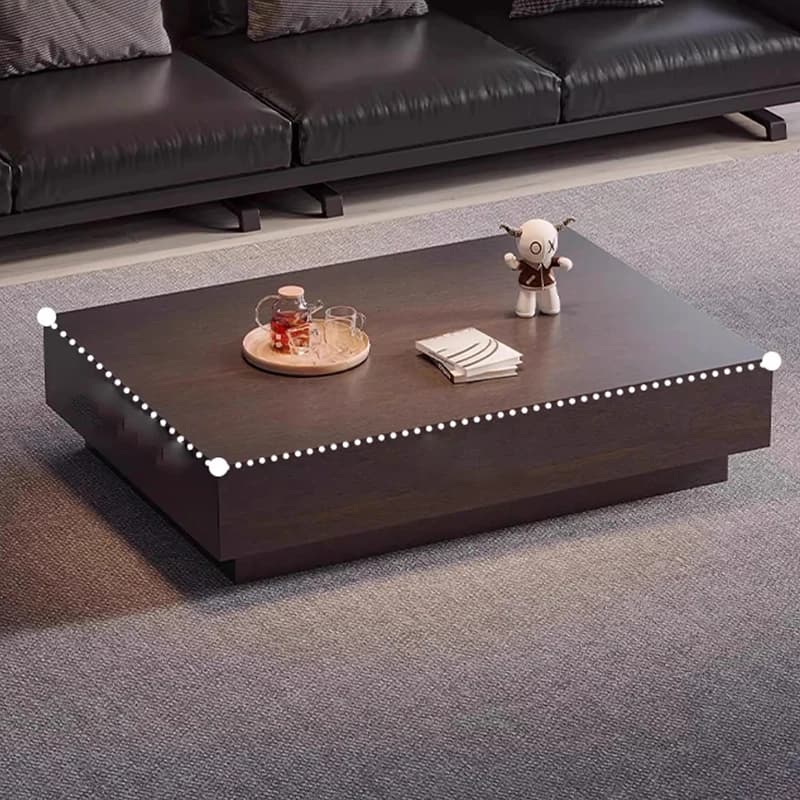 Moving Writing Coffee Table Decoration Luxury Modern Wood Designer Organizer Side Table Dinner Couchtisch Living Room Furniture