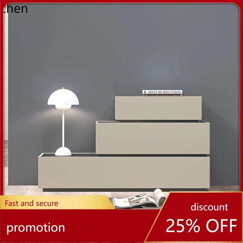 ZML Minimalist Chest of Drawers Modern Simple Living RoomCabinet Bedroom Bedside Storage Large Capacity Combination Cabinet
