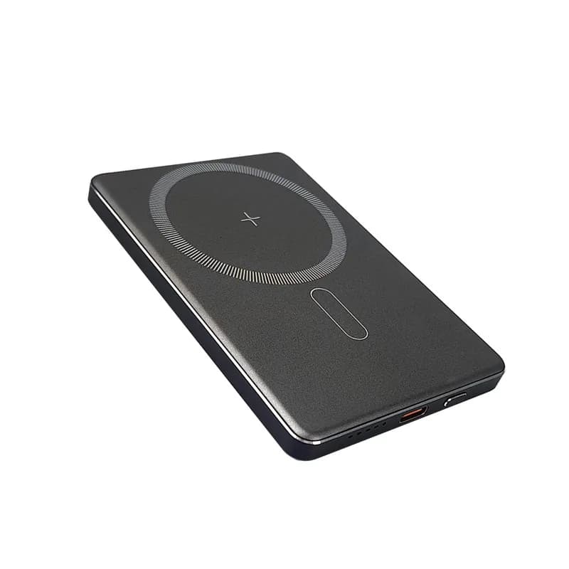 Ultra Slim 8mm Magnetic Wireless Power Bank 5000mAh/10000mAh  PD 20W Fast Charging, 15W Wireless Charger for Mobile Devices