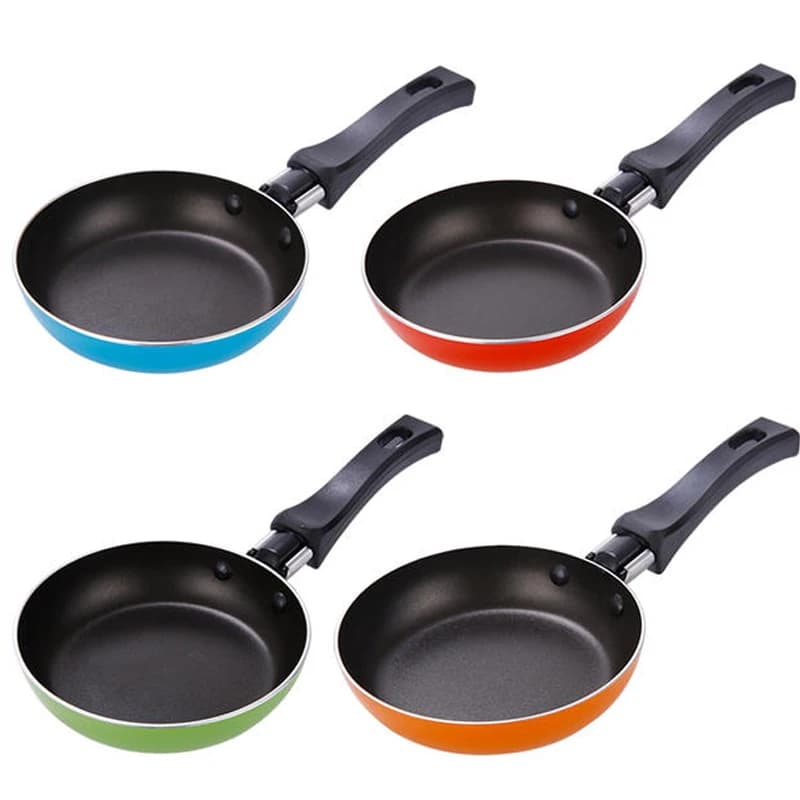 Mini omelette pan non-stick kitchen cookware aluminum frying pan