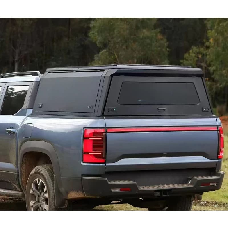 High QualitInstock High Hard Top Steel Camper Shell Tonneau Cover Waterproof Truck Toppers Canopy F150