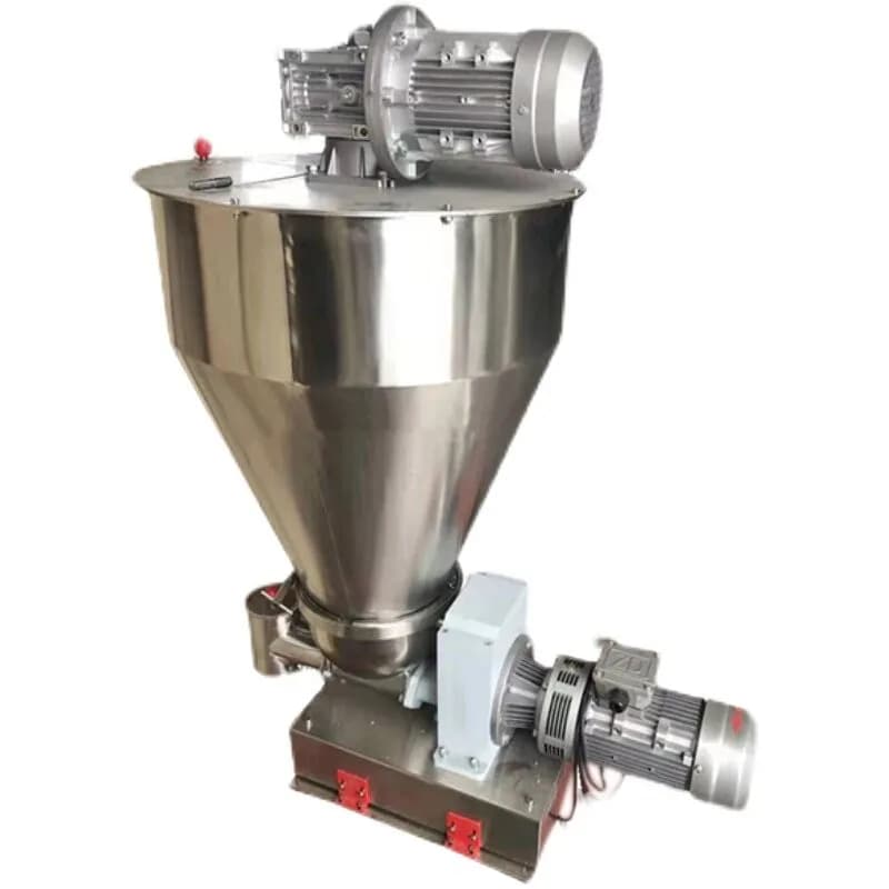 Weight loss weighing twin screw stainless steel screw quantitative feeder sewage treatment feeder device