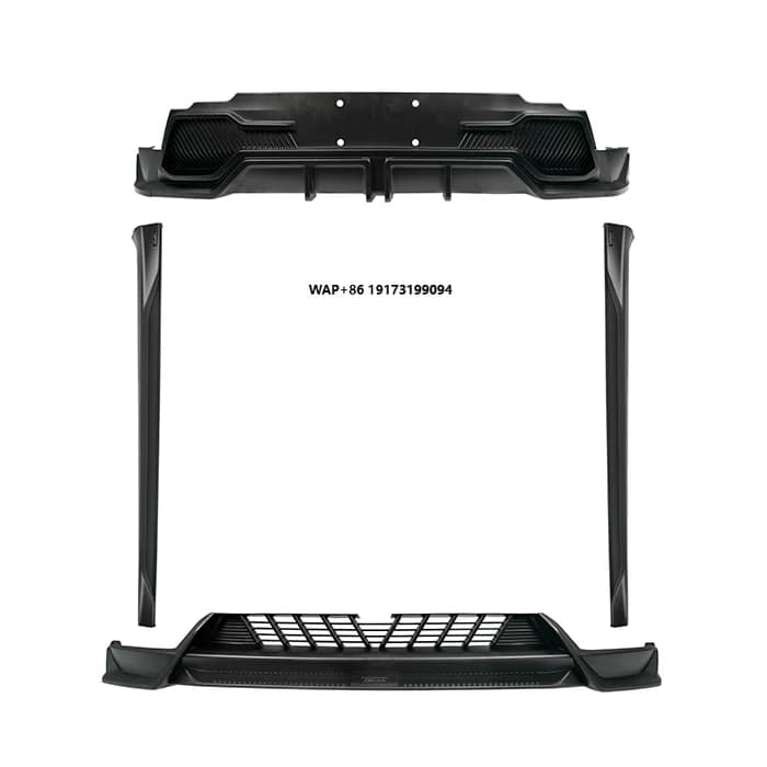 For Juniper 2025 Auto Universal Modified Front Rear Bumper Splitter Diffuser Lip Body Kit Car Bumpers for Model Y Juniper