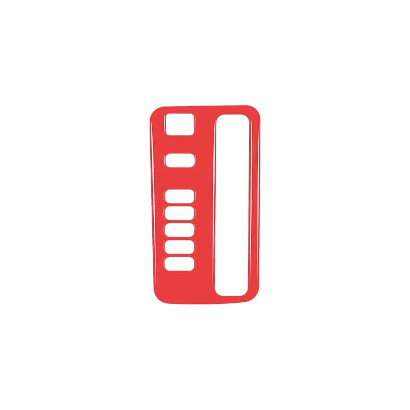 For 03-08 Toyota Corolla Car Interior Modification Piano Black Gear Panel Decorative Sticker