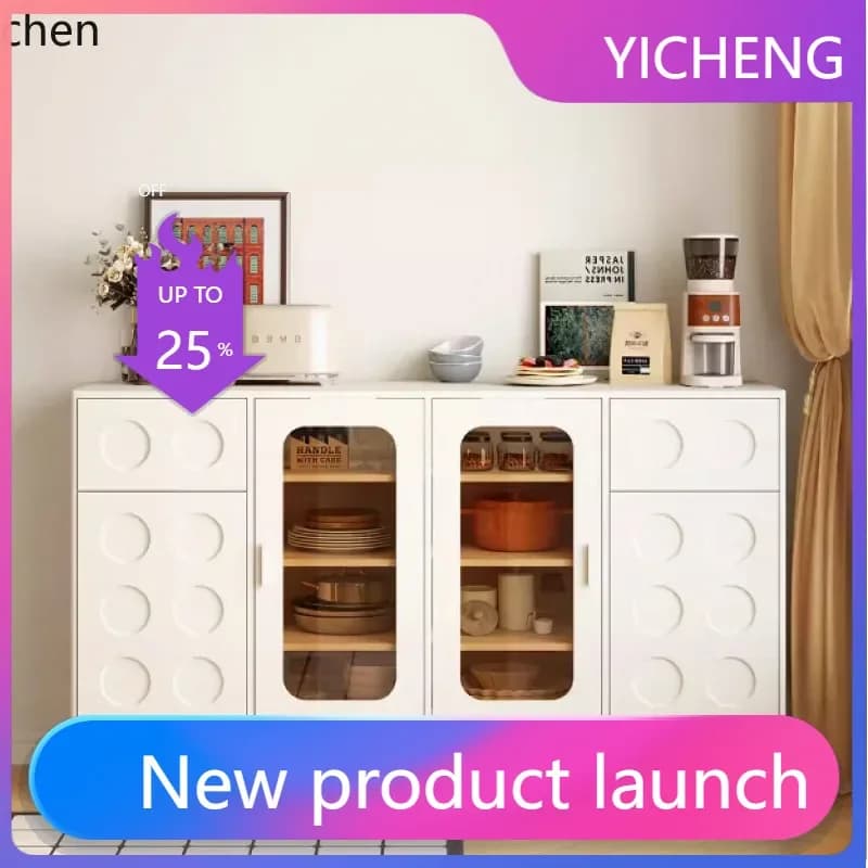 LYY  Ultra-Thin Extremely Narrow Sideboard Black Bedroom Bed End Storage Storage Cabinet