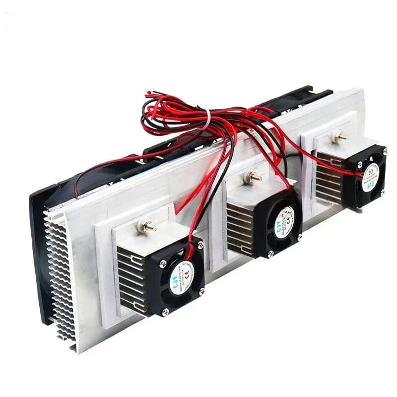 Semiconductor refrigeration set 12v electronic refrigeration radiator, small refrigerator refrigeration tablet