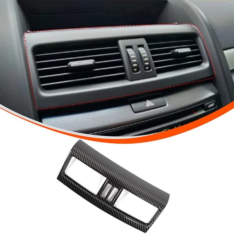 Dashboard Air Vent Trim Cover Center Air Vent Frame Decoration Car Gadget For Pontiac G8 2008-2009 Holden Commodore VE 2006-2009