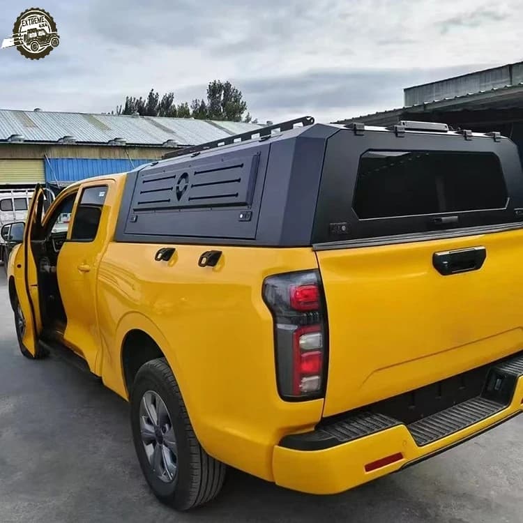 EXTREME Truck Canopy Pickup Hardtop Topper Camper Truck Manganese Steel Canopy Hardtop Truck Canopy for Great Wall Pore Cannon