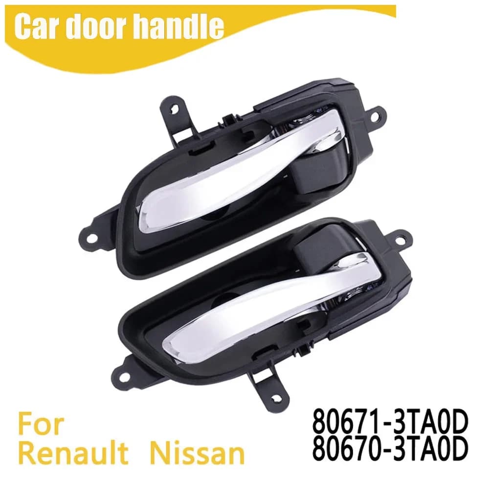Manija de puerta interior para Renault Koleos 2016 ~ 2022 80671-3TA0D 80670-3TA0D