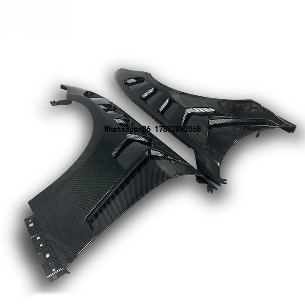 Suitable for 2024+ Mustang S650 Carbon Fiber Mudguards for Modification
