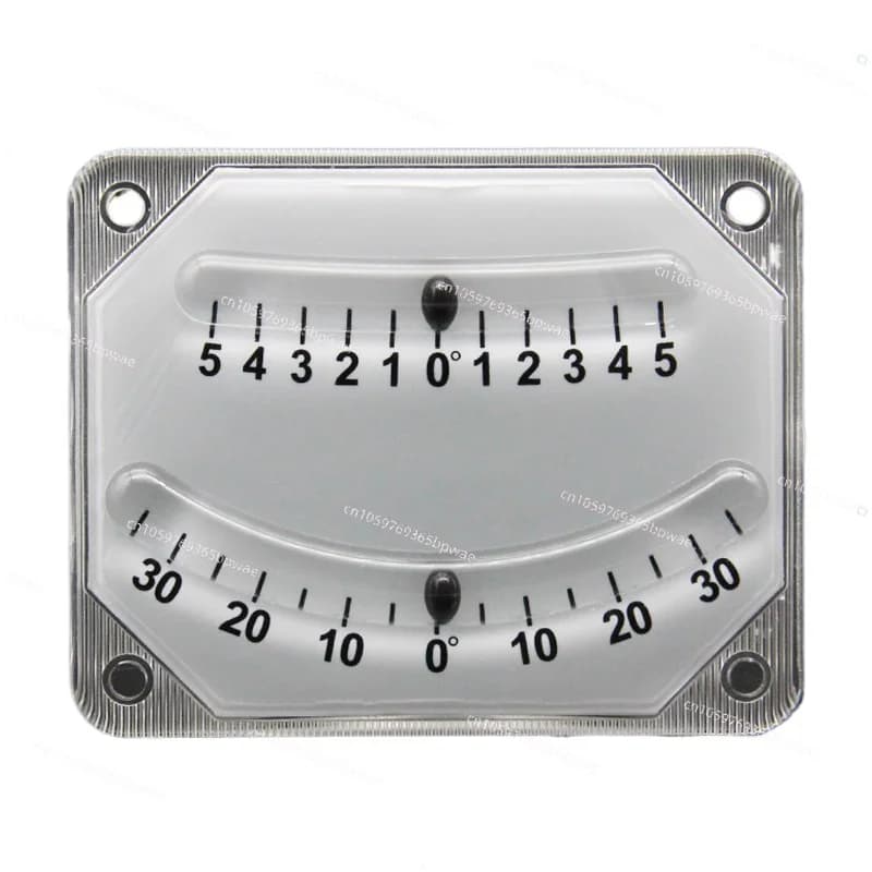 Vehicle-mounted Ship Slope High-precision Measurement Angle Inclination Instrument Level  Double-tube Steel Ball Angle Meter
