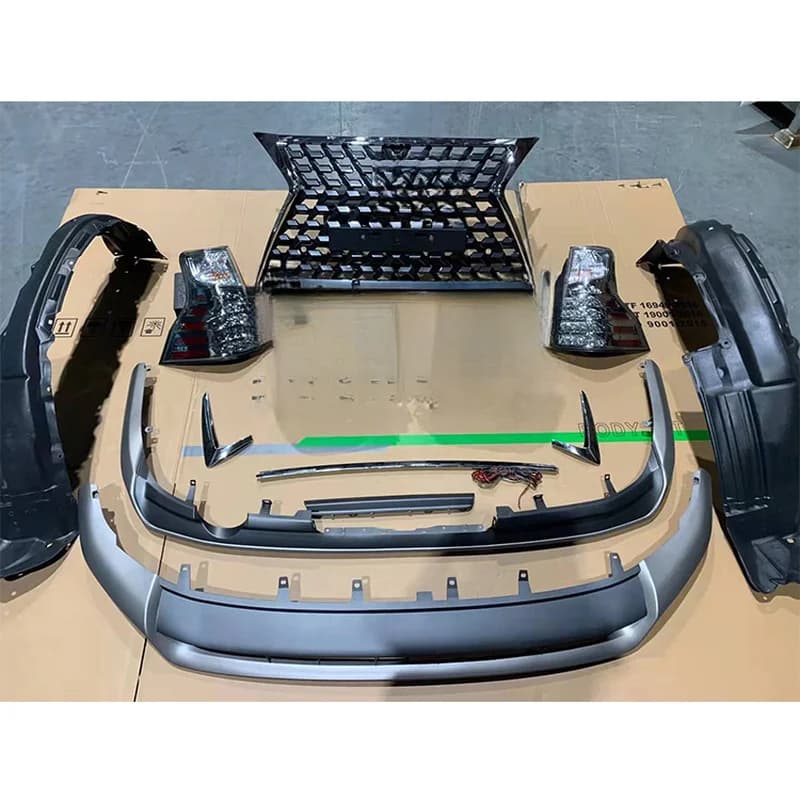 High Quality 2014 GX460 Upgrade To 2020 Style Body Kit Facelift Exterior Car Modification Accessories