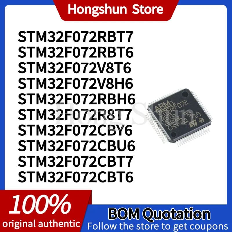 STM32F072RBT6 V8T6 CBU6 Phone Case CBT7 STM32F072 CBT6 STM32F072C8U6 RBH6 Phone case
