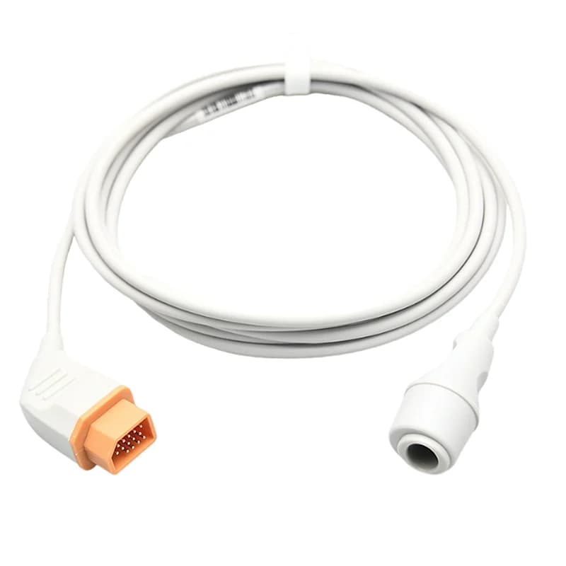IBP Cable Compatible with Nihons Kohdens 14pin to Edwards Transduces Medicals Supplies IBP Adapter Cable
