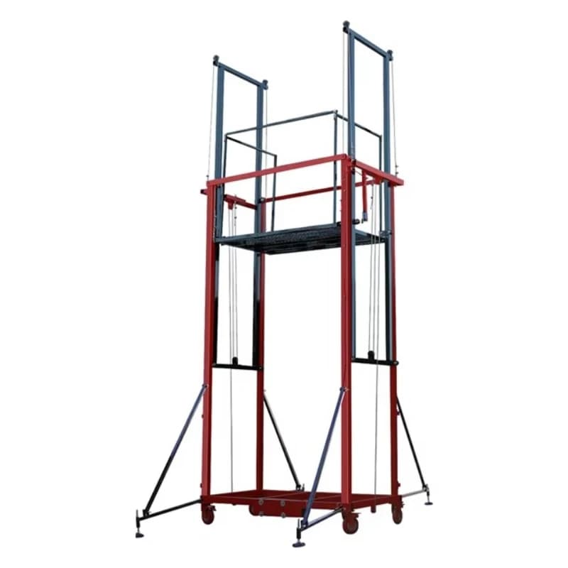 10M 500kg electric scaffolding lift collapsible electric scaffolding lift platform