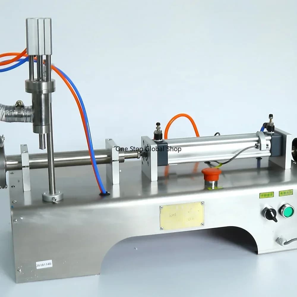 Semi-Automatic 500ml Filling Machine for Glass Beverages Certified with Core Engine Components