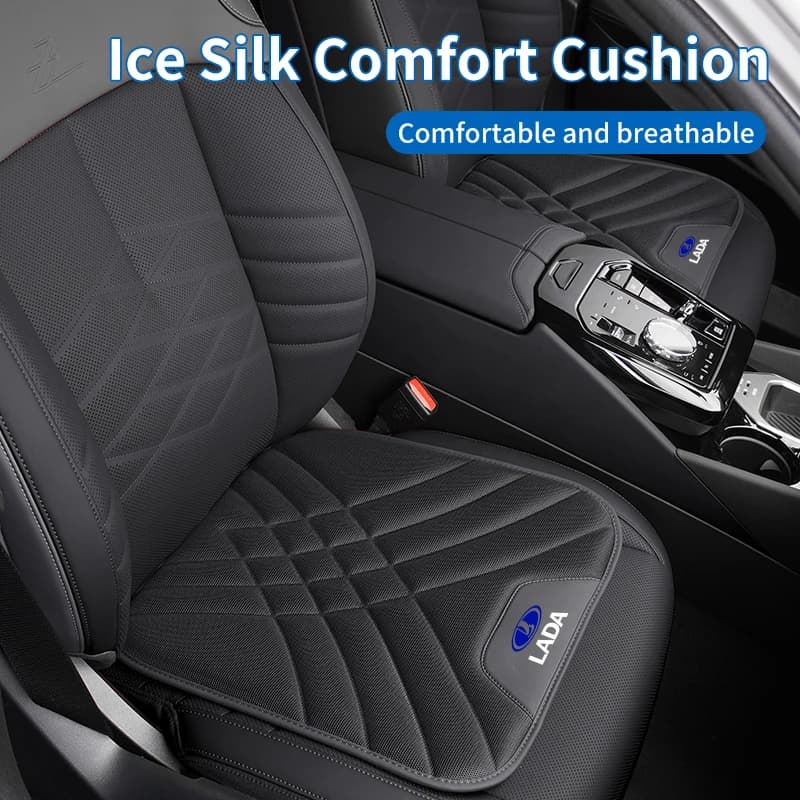 Car Leather Cushion Seat Protector Cover Anti-Slip Pad Accessories For Lada Vesta Niva Samara Kalina Largus Priora Xray Granta