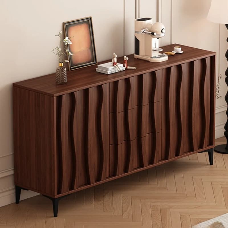 Household entrance Storage locker medieval retro modern simple sideboard space saving meuble de salle à manger en bois furniture