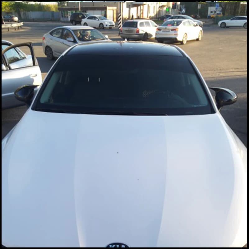 Car Styling FOR KIA Optima 2020-2023 Rearview Mirror Cover Caps Sticker Trim Car Styling Decorative Auto Parts Accessories