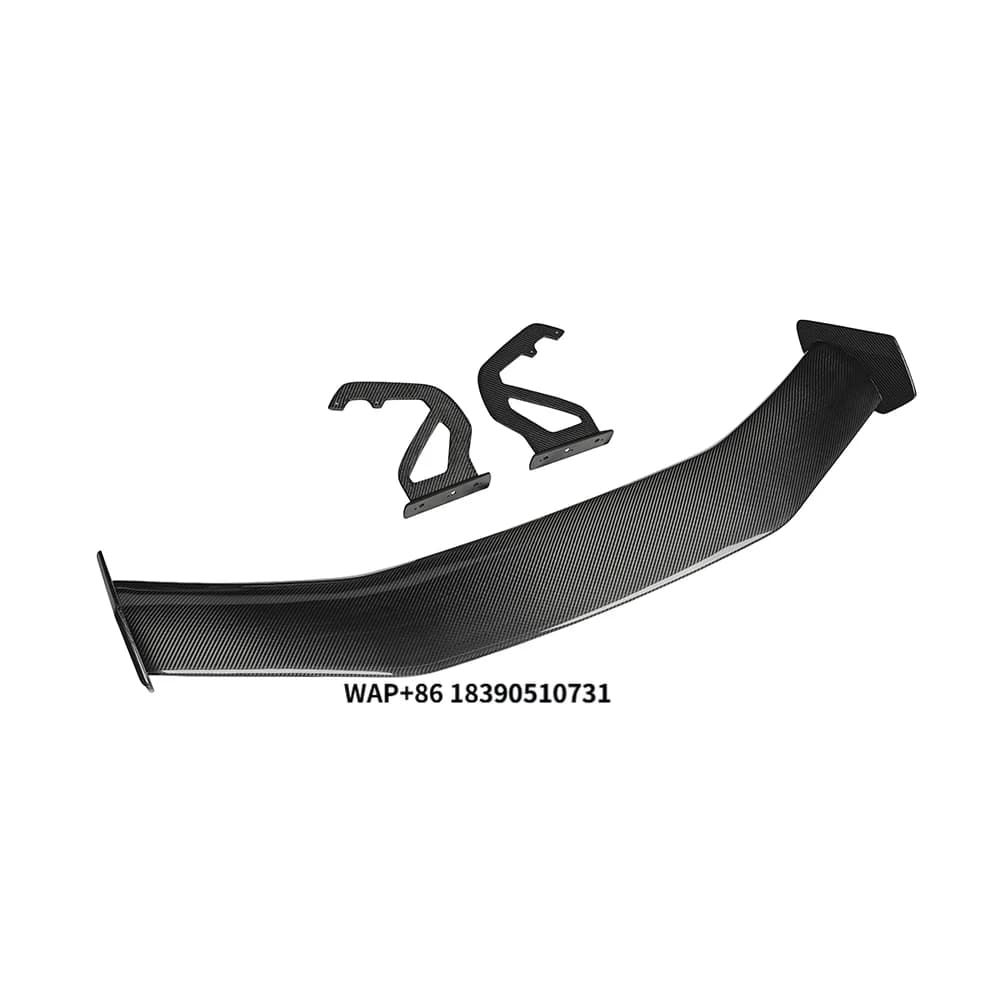 KM Premium High Quality  Carbon Fiber Spoiler Upgrade  RS for 718 Car Accessories and Rear Bumper