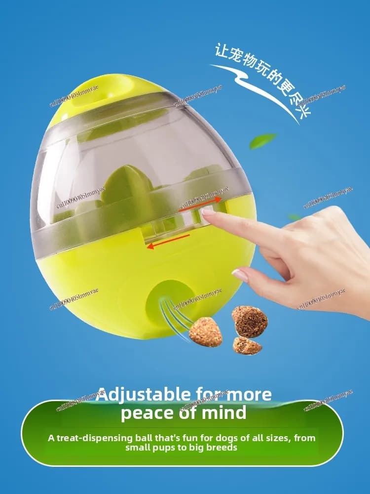 Toy tumbler dog relieves boredom, artifact teeth grinder leaking food container