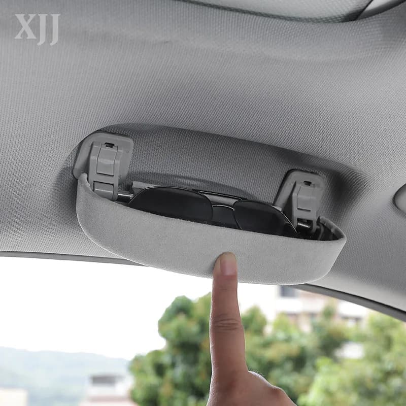 Car Roof Handles Modification Sunglasses Storage Case Fit For 2024 2025 Toyota Land Cruiser 250 Prado Lc250 Upgraded Accessories