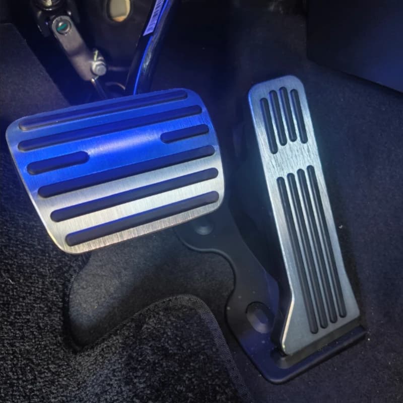 For Hongqi HS5 2023 2022 2021 Alumium Alloy Car Accelerator Brake Pedals Anti-Slip Car Fuel Foot Pedal Covers Parts