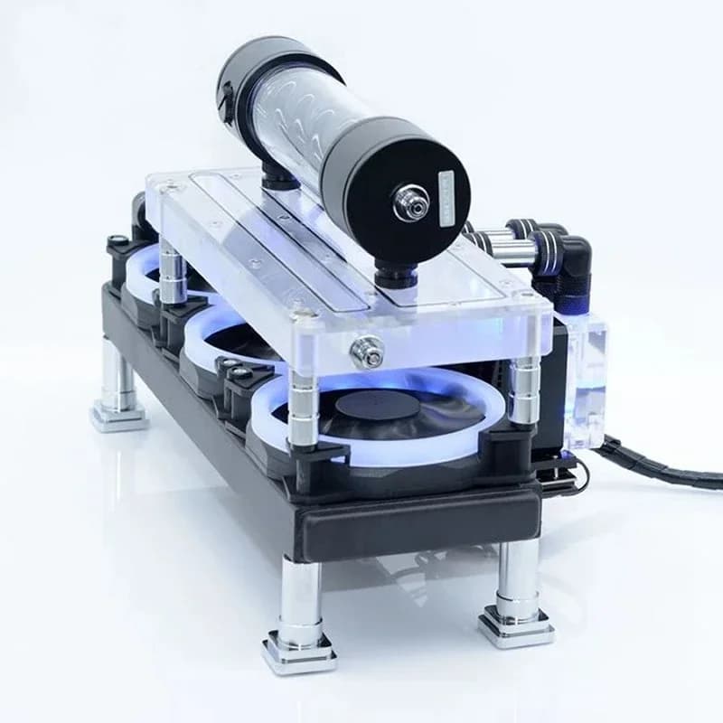 Laptop desktop type integrated water cooling BJTZ-T4 waterway version T virus copper tube