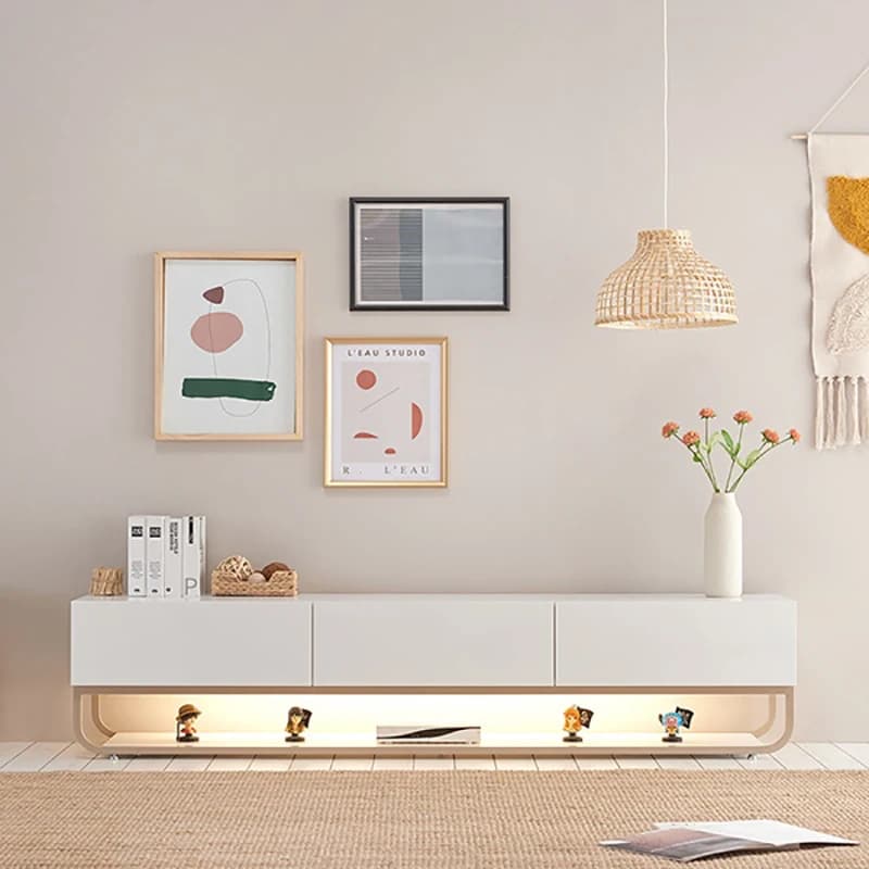 Italian Unique Tv Stand Space Saving Design Storage Floor Tv Stand With Drawers Simple Armário De Tv Furniture For Home