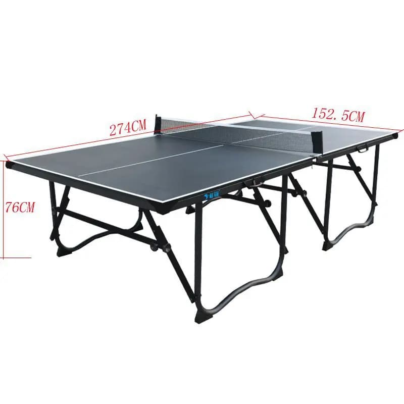 Foldable mobile, standard indoor table tennis table, portable c