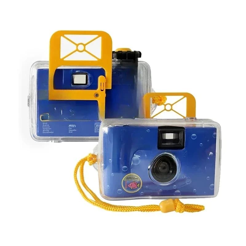 35Mm film camera fun party different color options remountable underwater film camera wedding disposable camera