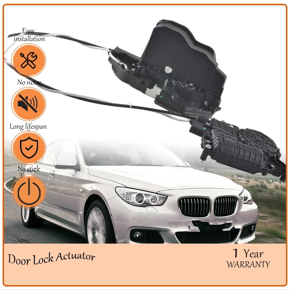 Door Lock Actuator,With BMW F07 GT 535d 530d 550i, Rear Left Right Dual Side Soft Close Assembly oem 51227149447 51227149448