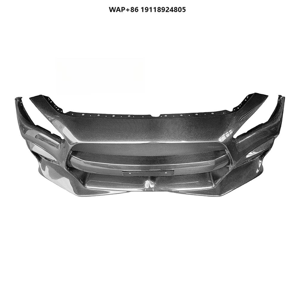 Blitz Style Full Carbon Fiber Front Bumper for Q50 2013-2024