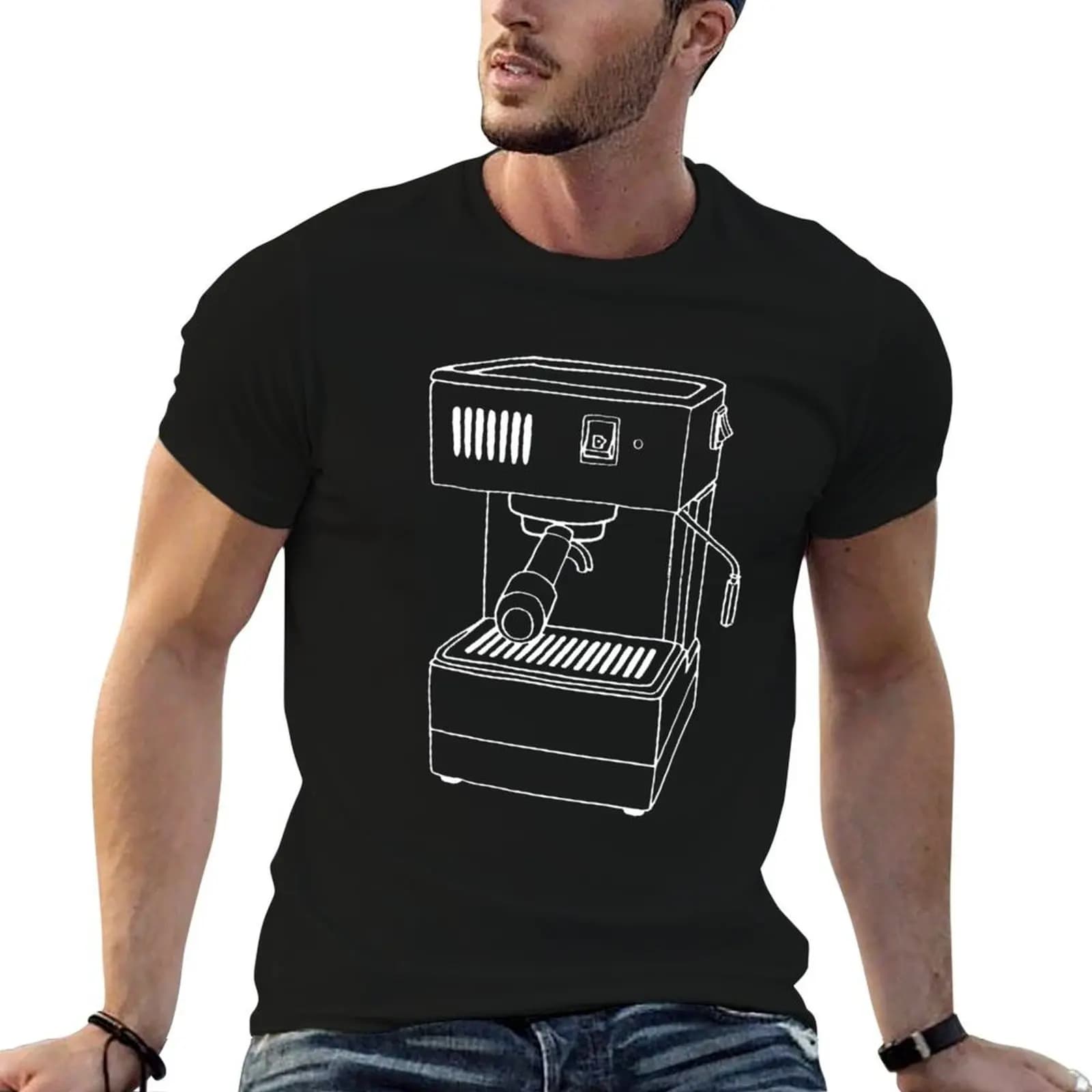 Espresso Machine T-Shirt anime t shirts blacks mens big and tall t shirts