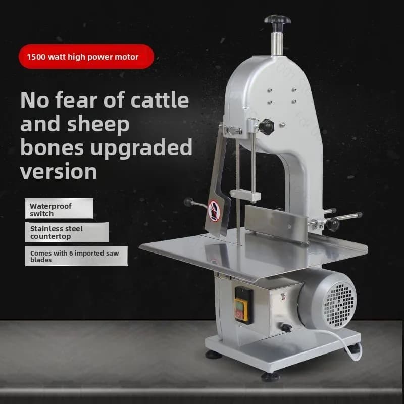 Shark Small Desktop Commercial Electric Meat Saw Bone Sawing Machine Household Automatic Bone Cutting  Bone Cutting Machine