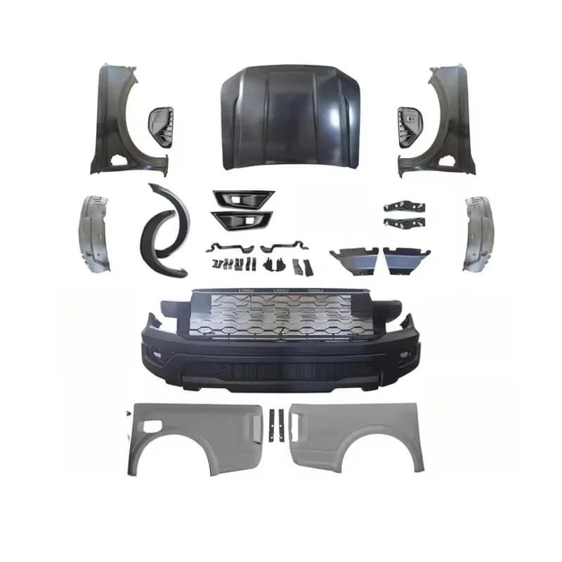 High Quality 4X4 Pickup Front Bumper Facelift Body Kit For Ranger T6 T7 T8 2012-2021 Upgrade To 2022 Ranger Raptor Exterior Acce