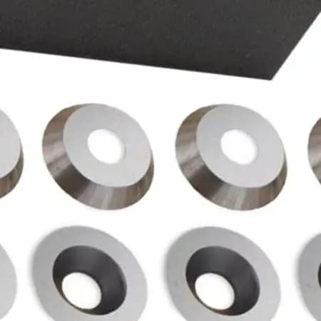 Turning Insert Round Chisel Cutter Round Chisel Cutter Silver Solid Carbide Carbide Indexable Inserts Turning Insert