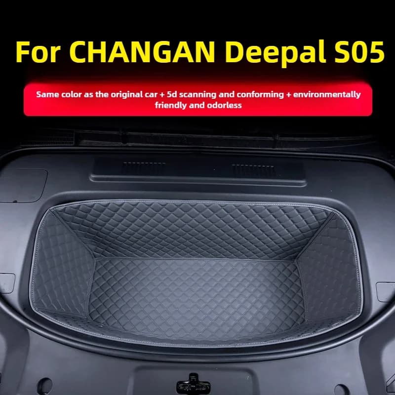 For CHANGAN Deepal S05 Accessories 2026 Frunk Mat Premium Leather Anti-Scratch Non-Slip Protector Wear-Resistant Waterproof