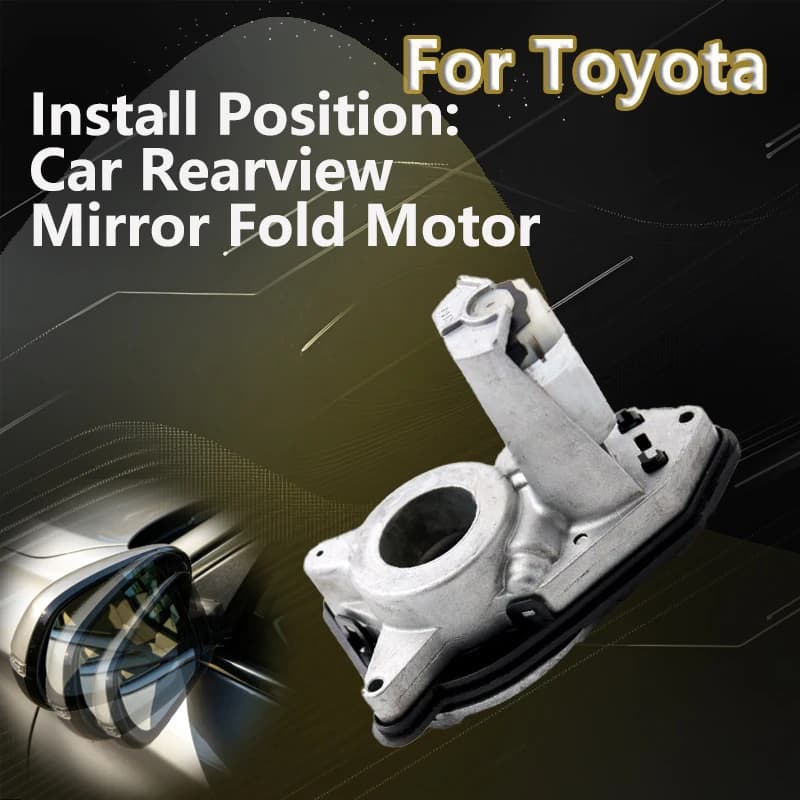 AZGIANT Car Electric Rear View Reversing Mirror Folding Actuator For Toyota sequoia 2008-2017 electric adjustment DIY parts