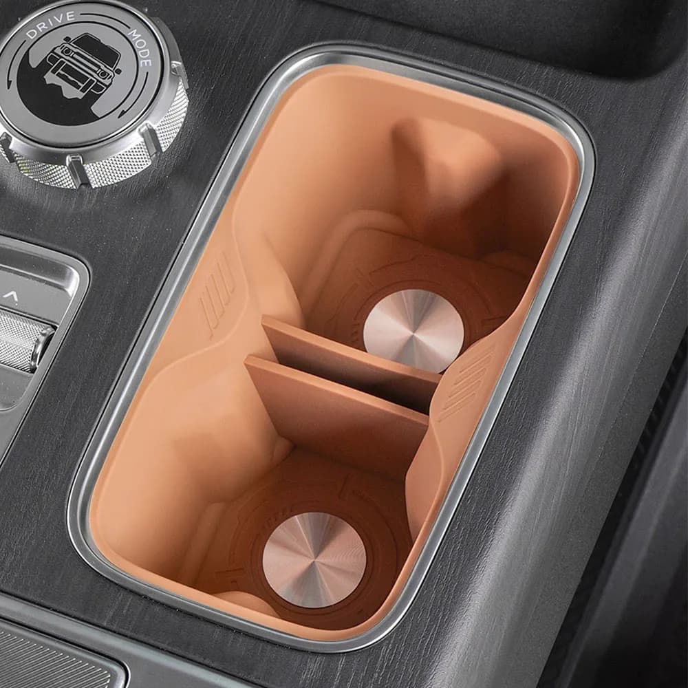 Fit For Chery iCAR V27 2026 Silicone Pad For Central Control Cup Slot Interior Modification Supplies Waterproof Stain-resistant