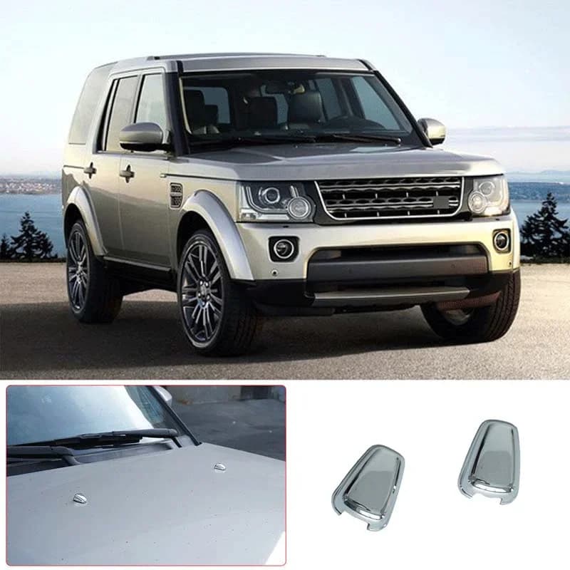 For 2004-2016 Land Rover Discovery 3 Discovery 4 LR3 LR4 ABS car wiper cover sprinkler cap sticker exterior accessories