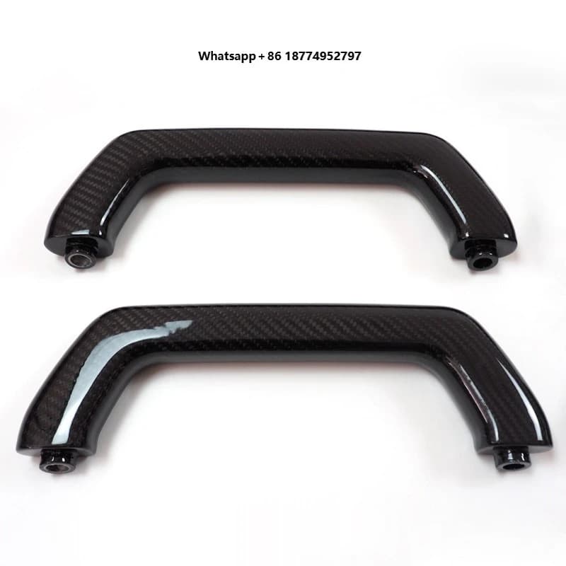 2020-2025 Carbon Fiber Car Exterior Side Door Handle Cover Trim