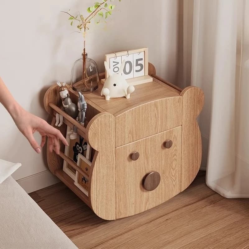 Mobile Dressers Bedside Table Drawers Luxury Organizer Computer White Nightstand Acrylic China Criado Mudo Garden Furniture Sets