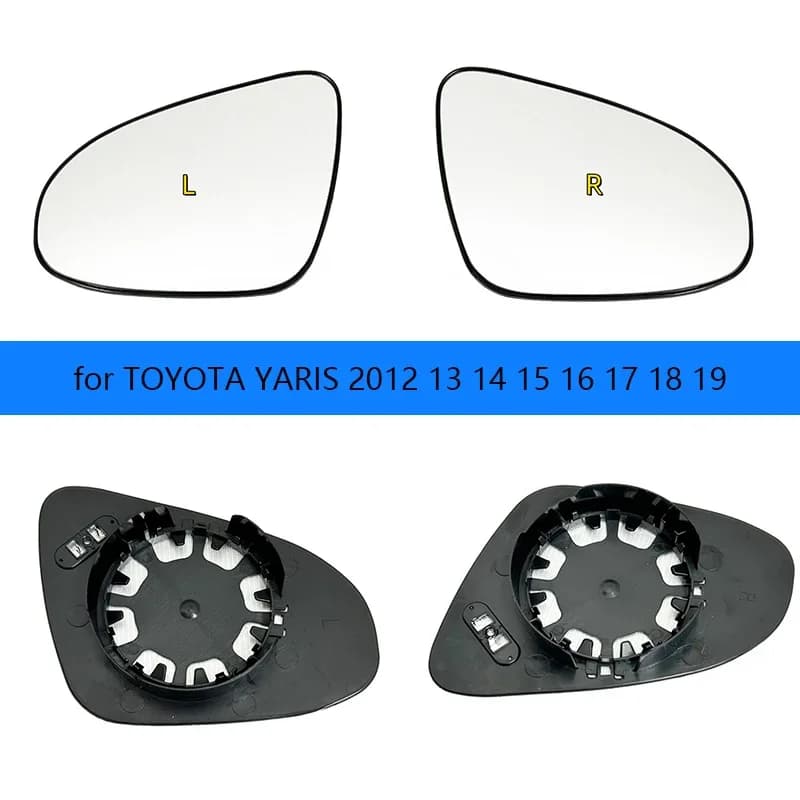 Car High Quality Heated Mirror Glass for TOYOTA YARIS 2012 13 14 15 16 17 18 19 Car Rearview Mirror 87909-0D580 / 87908-0D590